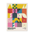 DecorBites™ Modern Black & White Bauhaus Canvas Print