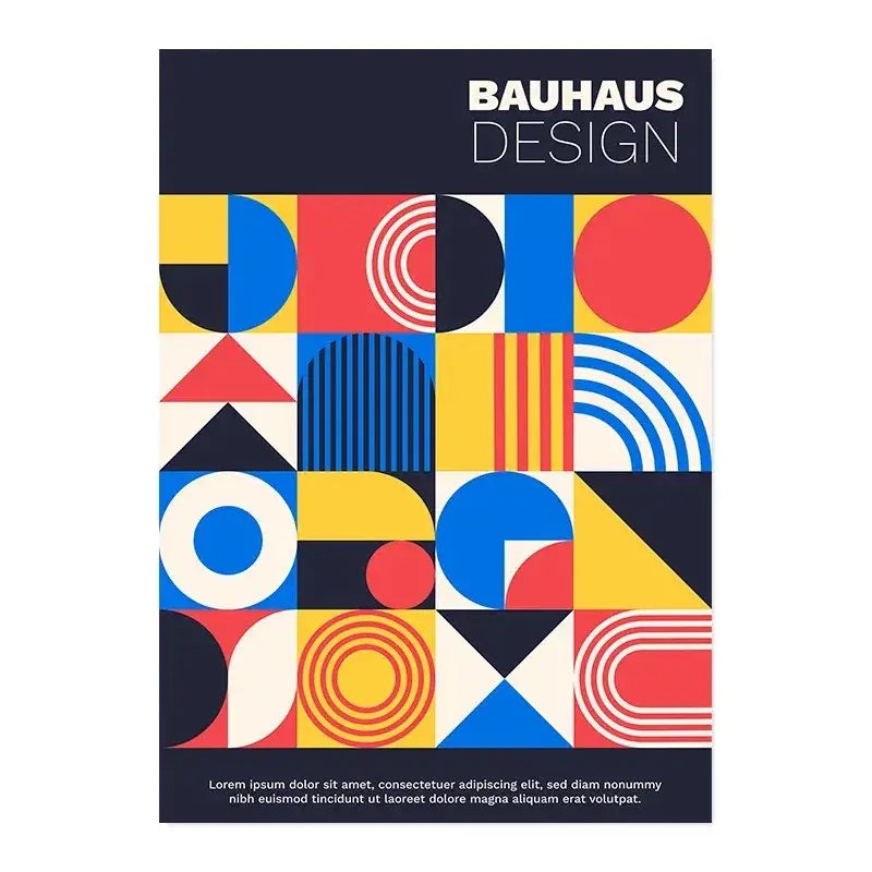 DecorBites™ Modern Black & White Canvas Print for Home Decor