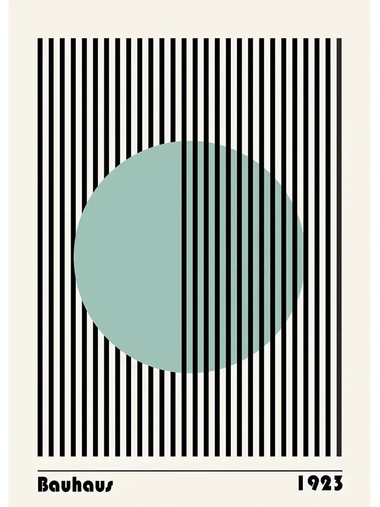 DecorBites™ Modern Black & White Canvas Print Wall Art