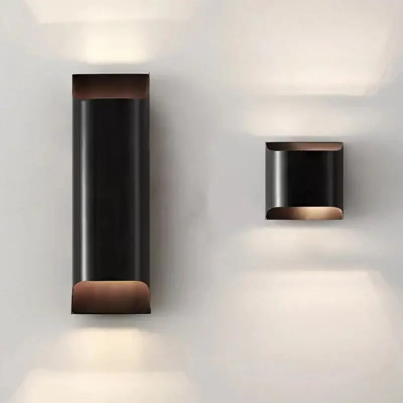 DecorBites™ Modern Brass LED Wall Lamp