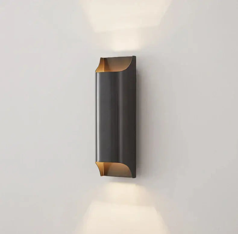 DecorBites™ Modern Brass LED Wall Lamp