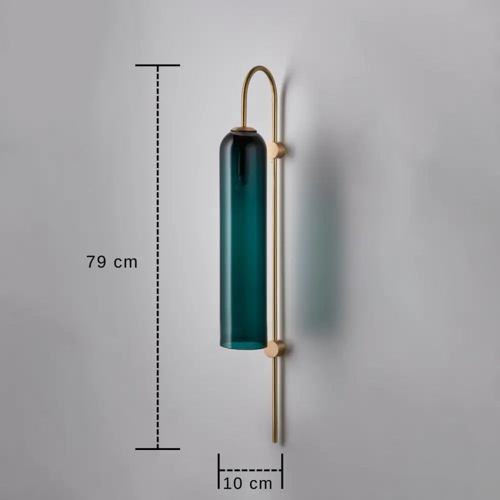 DecorBites™ Modern Brass Wall Sconces