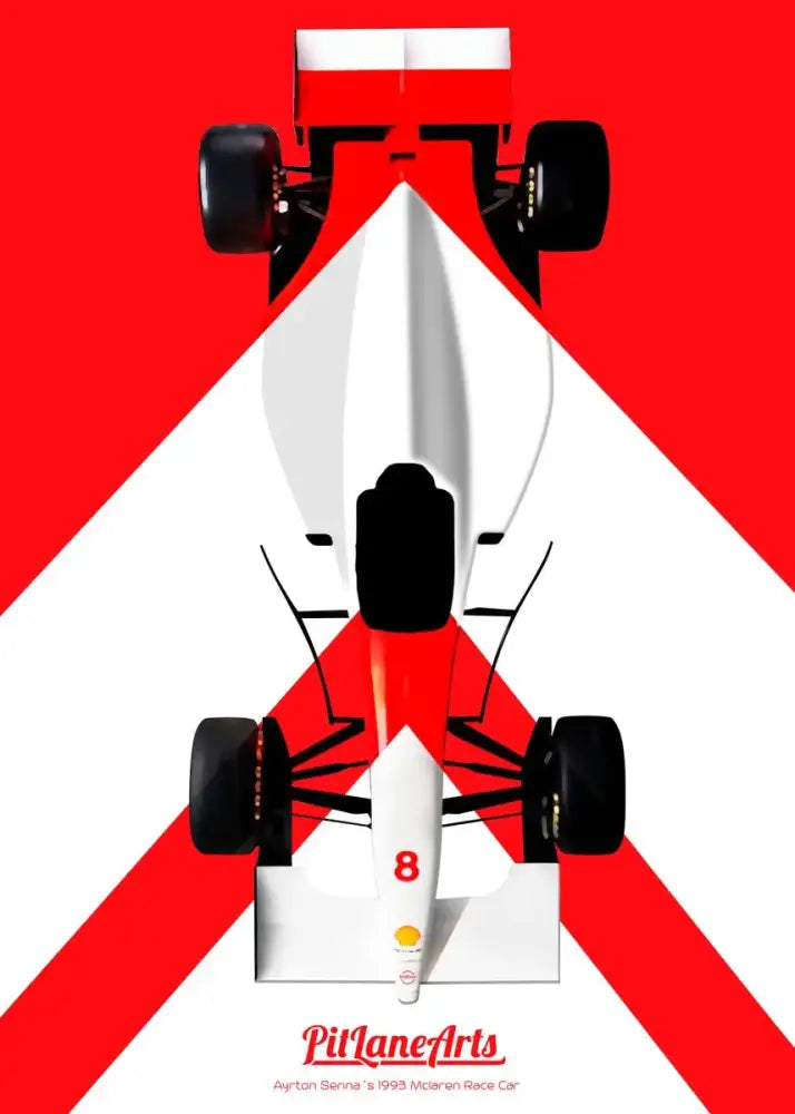 DecorBites™ Modern Cartoon Racing Car Canvas Wall Art