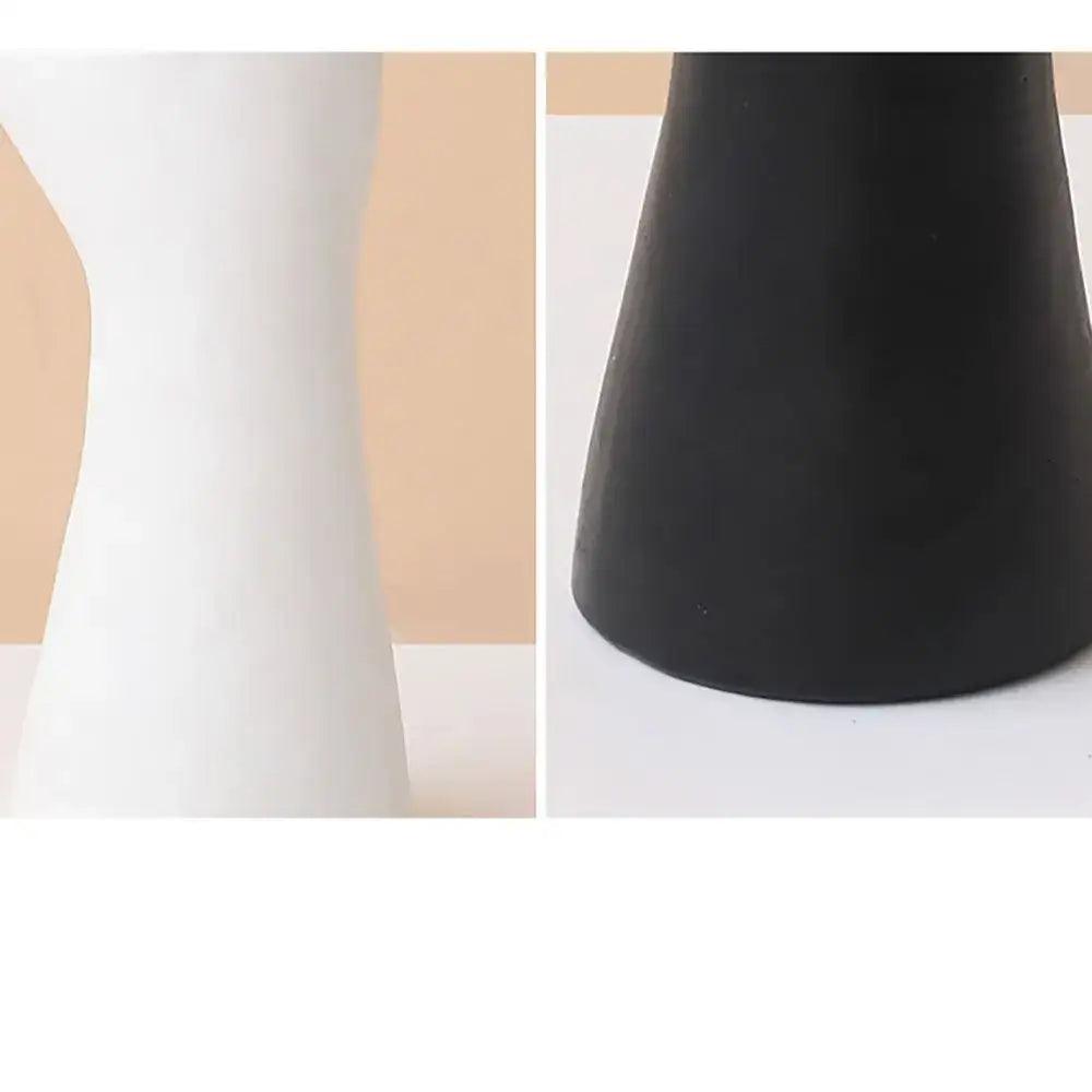 DecorBites™ Modern Ceramic Arm Shaped Flower Vase