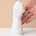DecorBites™ Modern Ceramic Arm Shaped Flower Vase
