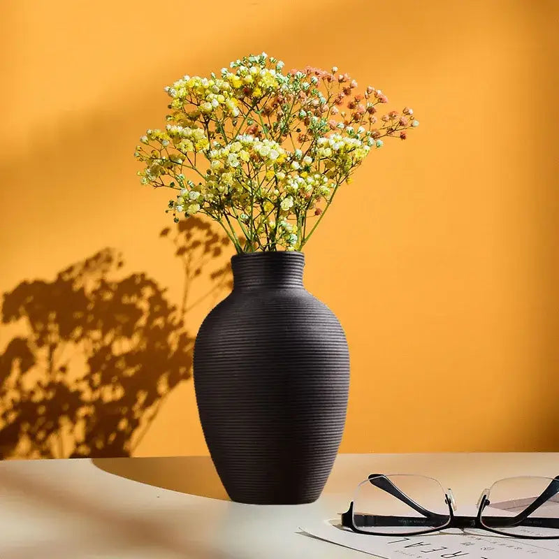 DecorBites™ Modern Ceramic Nordic Flower Vase for Home Decor