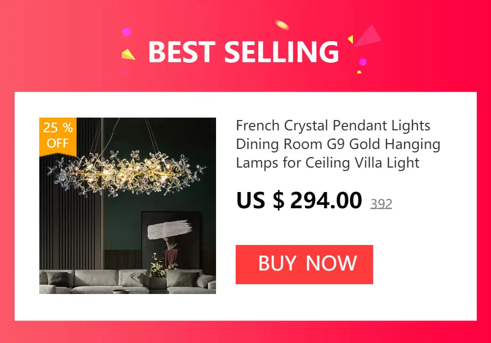 DecorBites™ Modern Chrome Crystal Chandelier for Living Room