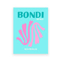 DecorBites™ Modern Coastal Travel Posters Art Print