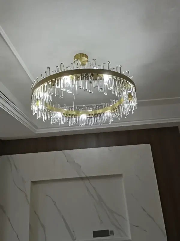 DecorBites™ Modern Crystal Chandelier Lighting for Dining Room