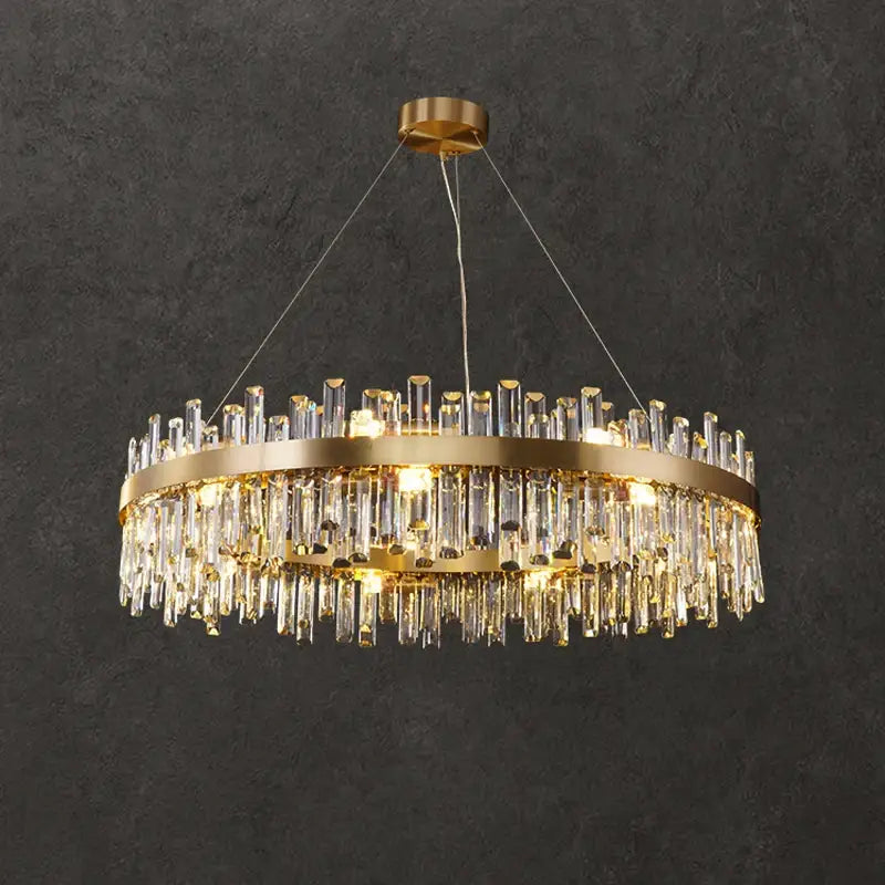 DecorBites™ Modern Crystal Chandelier Lighting for Dining Room