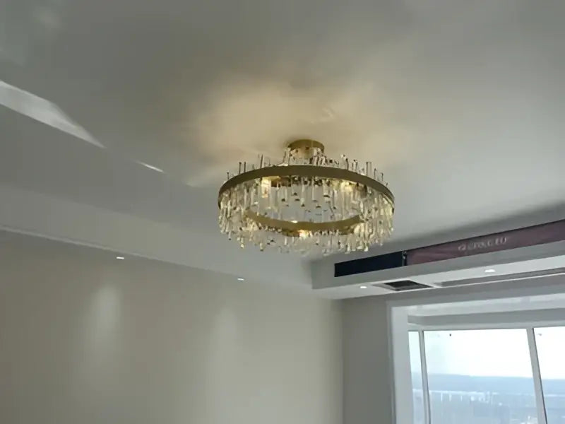 DecorBites™ Modern Crystal Chandelier Lighting for Dining Room