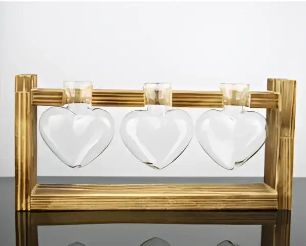 DecorBites™ Modern Crystal Glass Test Tube Vase