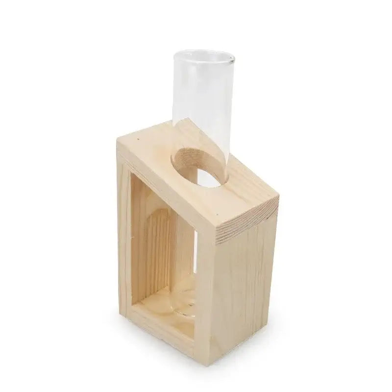 DecorBites™ Modern Crystal Glass Test Tube Vase