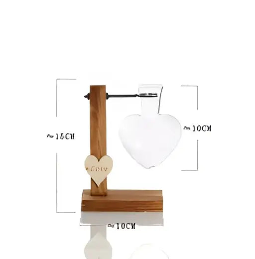 DecorBites™ Modern Crystal Glass Test Tube Vase
