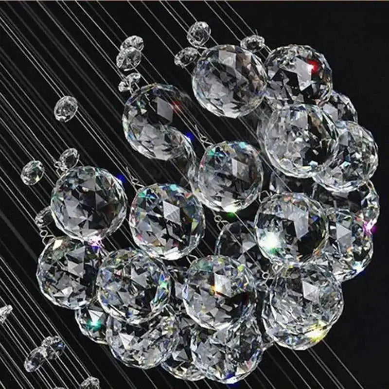 DecorBites™ Modern Crystal Raindrop Chandelier - 13 Lights