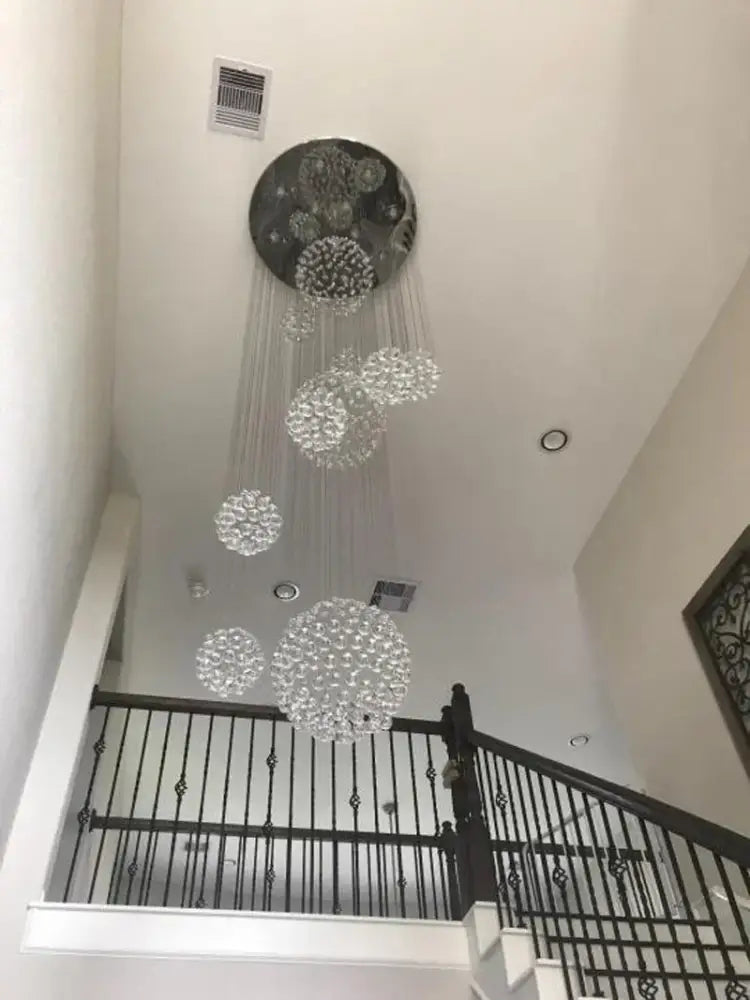 DecorBites™ Modern Crystal Raindrop Chandelier - 13 Lights