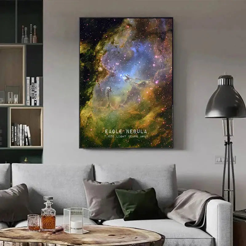 DecorBites™ Modern Galaxy Canvas Art Prints for Home
