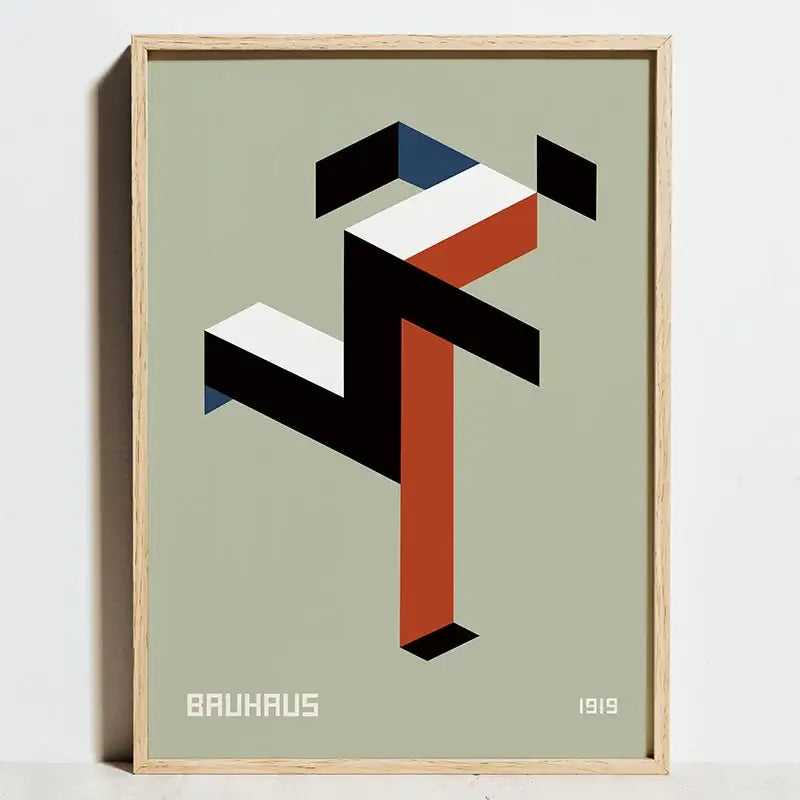 DecorBites™ Modern Geometric Bauhaus Art Prints