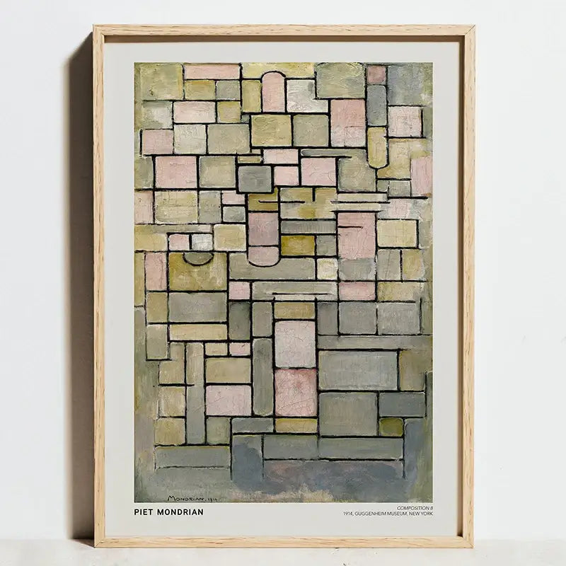 DecorBites™ Modern Geometric Bauhaus Exhibition Posters Canvas Art