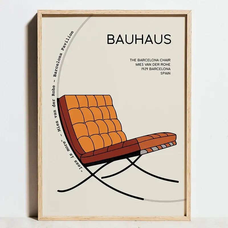 DecorBites™ Modern Geometric Bauhaus Exhibition Posters