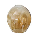 DecorBites™ Modern Glass Ball Pendant Chandelier - Black Gold