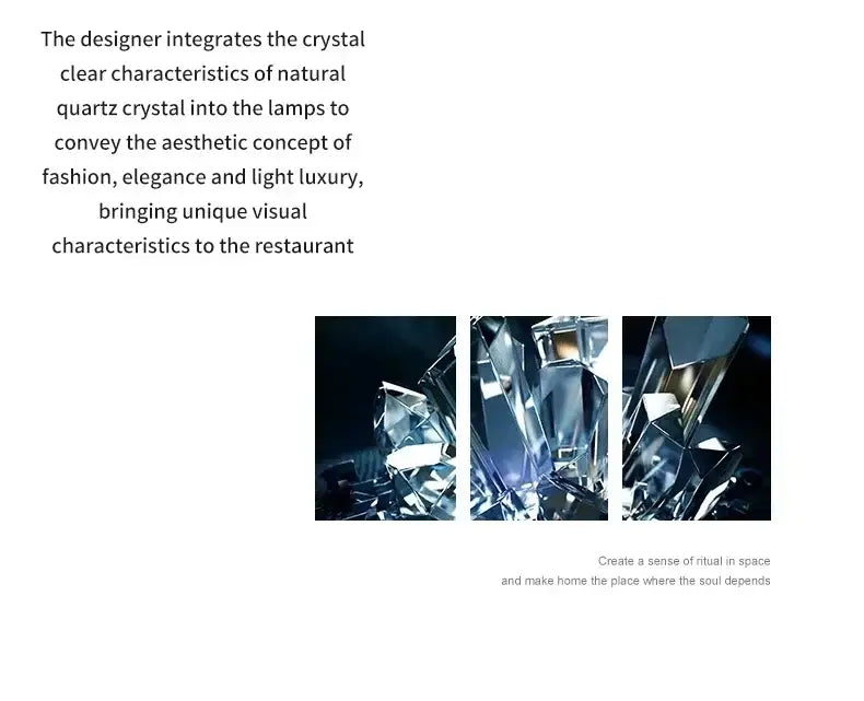 DecorBites™ Modern Glass Dining Table Pendant Light