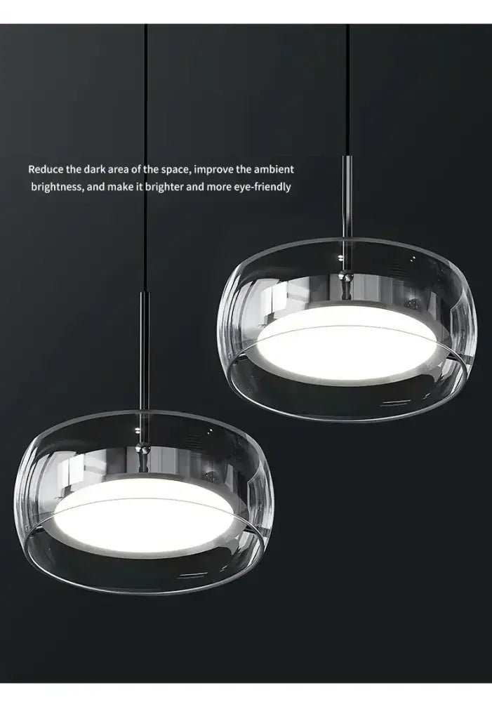 DecorBites™ Modern Glass Dining Table Pendant Light