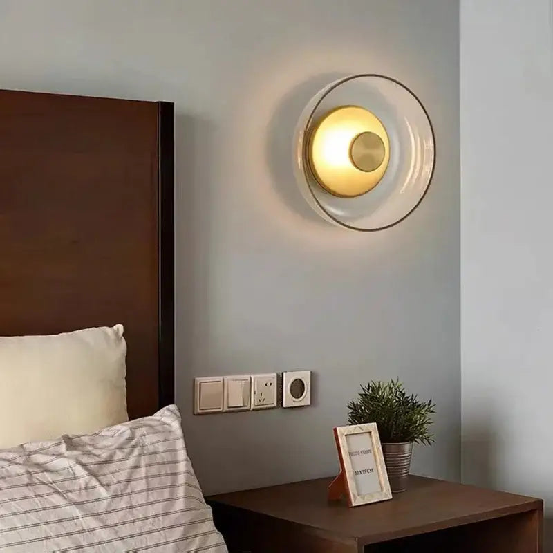 DecorBites™ Modern Glass LED Wall Light