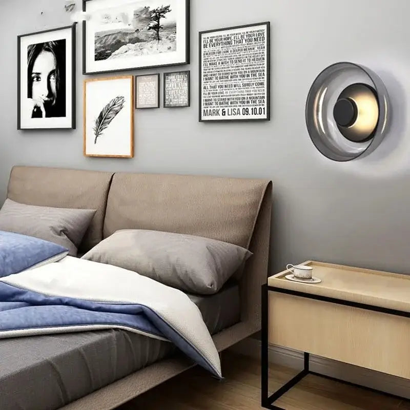 DecorBites™ Modern Glass LED Wall Light