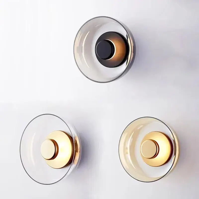DecorBites™ Modern Glass LED Wall Light