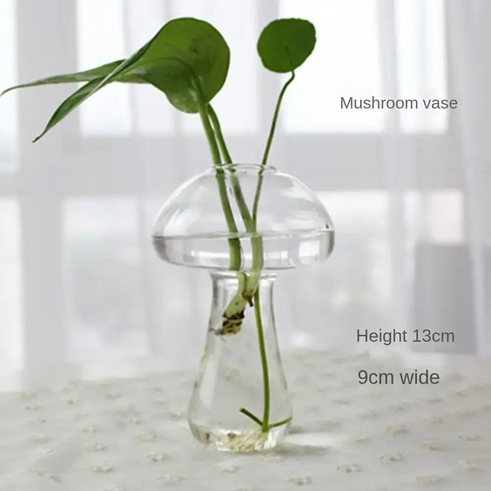 DecorBites™ Modern Glass Vase Terrarium Aquarium Decoration