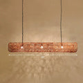 DecorBites™ Modern Hanging Rattan Ceiling Light with 3 Bulbs for Tea Room Island