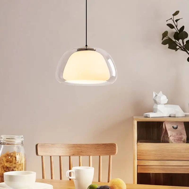 DecorBites™ Modern Jelly Globe Glass Pendant Ligh