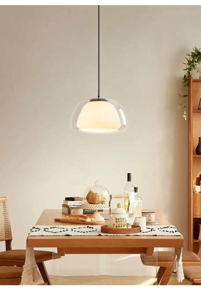 DecorBites™ Modern Jelly Globe Glass Pendant Ligh