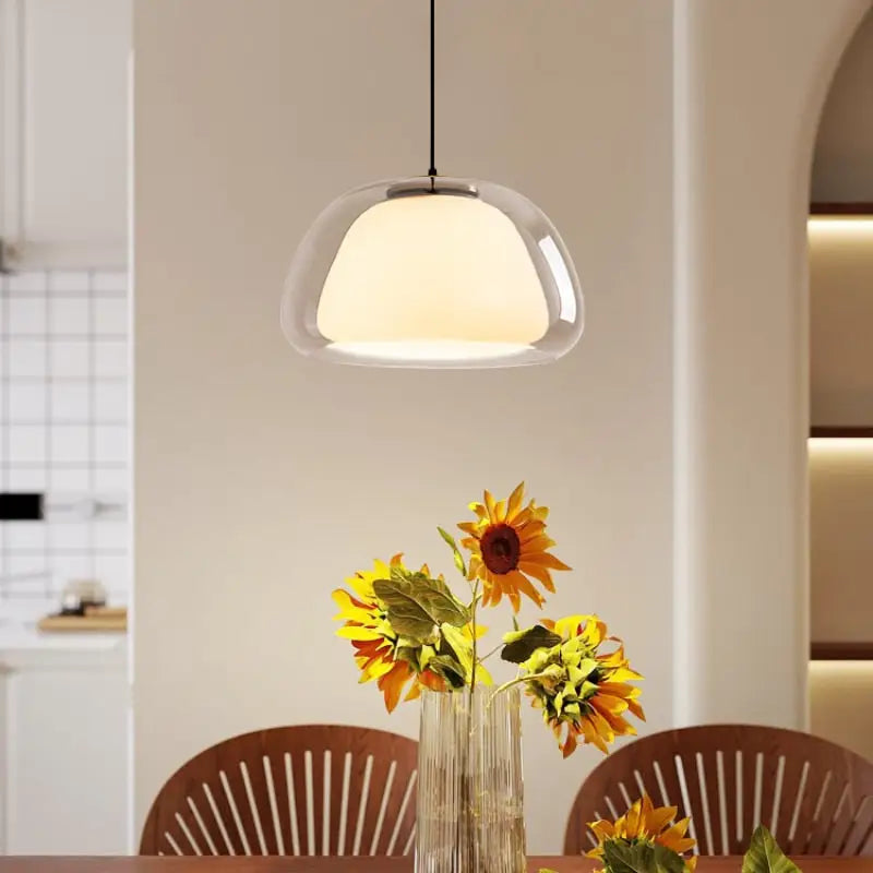 DecorBites™ Modern Jelly Globe Glass Pendant Ligh