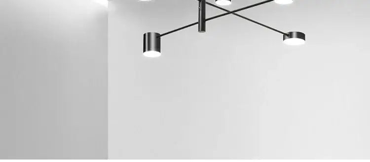DecorBites™ Modern LED Chandelier - Gold Black - Living Room - Bedroom