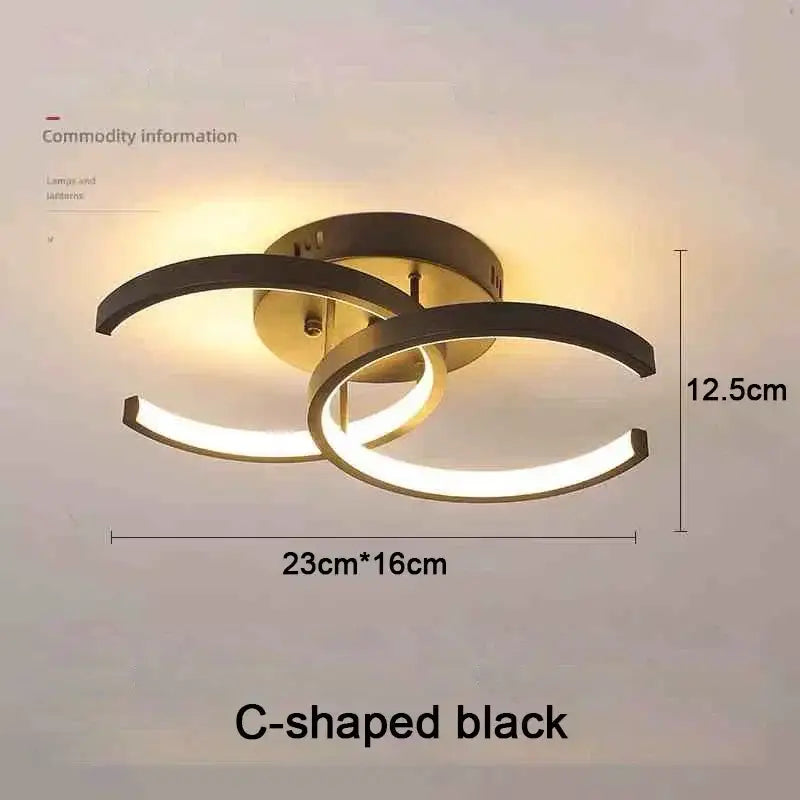 DecorBites™ Modern LED Chandelier Light for Home