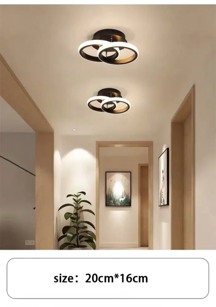 DecorBites™ Modern LED Chandelier Light for Home