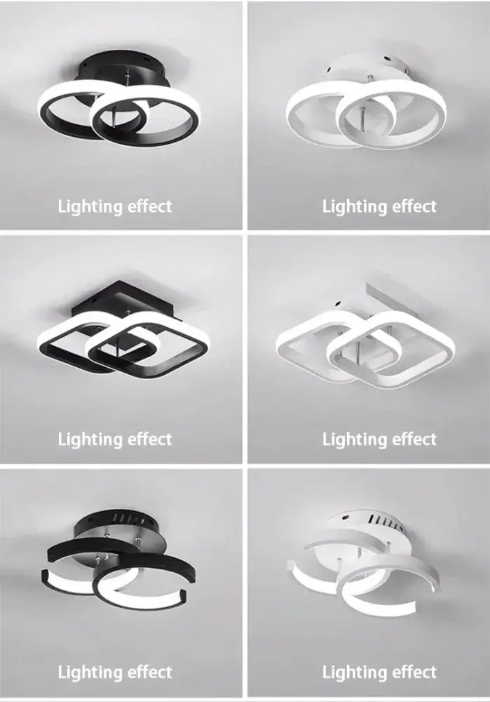 DecorBites™ Modern LED Chandelier Light for Home
