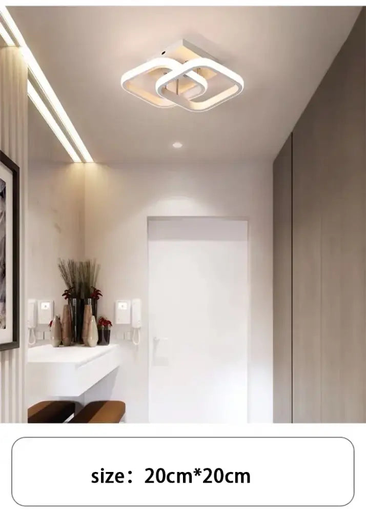 DecorBites™ Modern LED Chandelier Light for Home