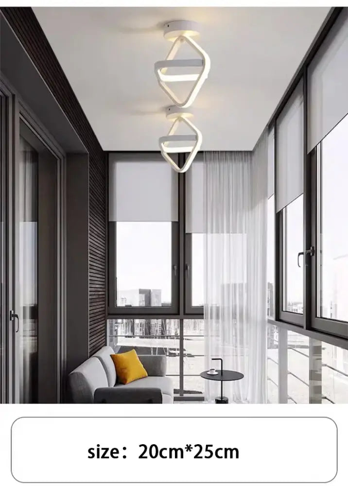 DecorBites™ Modern LED Chandelier Light for Home