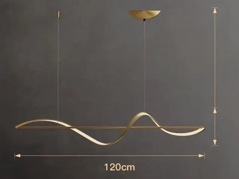 DecorBites™ Modern LED Chandeliers for Dining or Bedroom