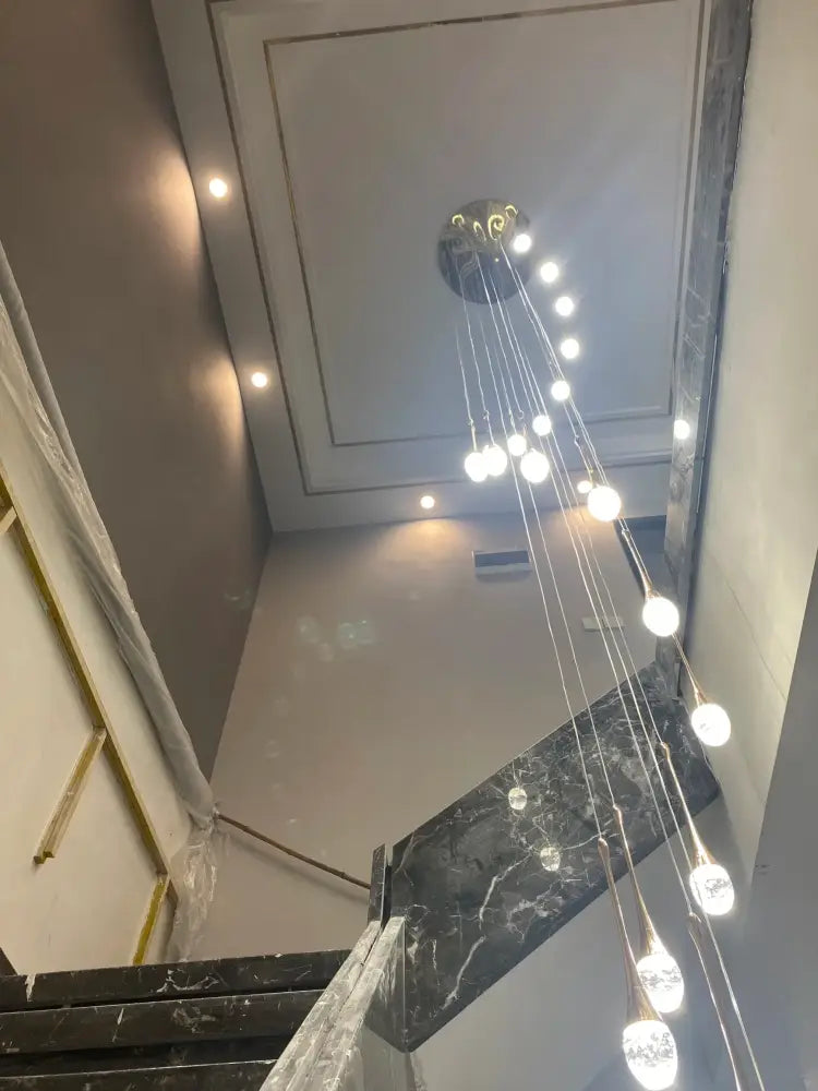 DecorBites™ Modern LED Crystal Chandelier for Home Decor