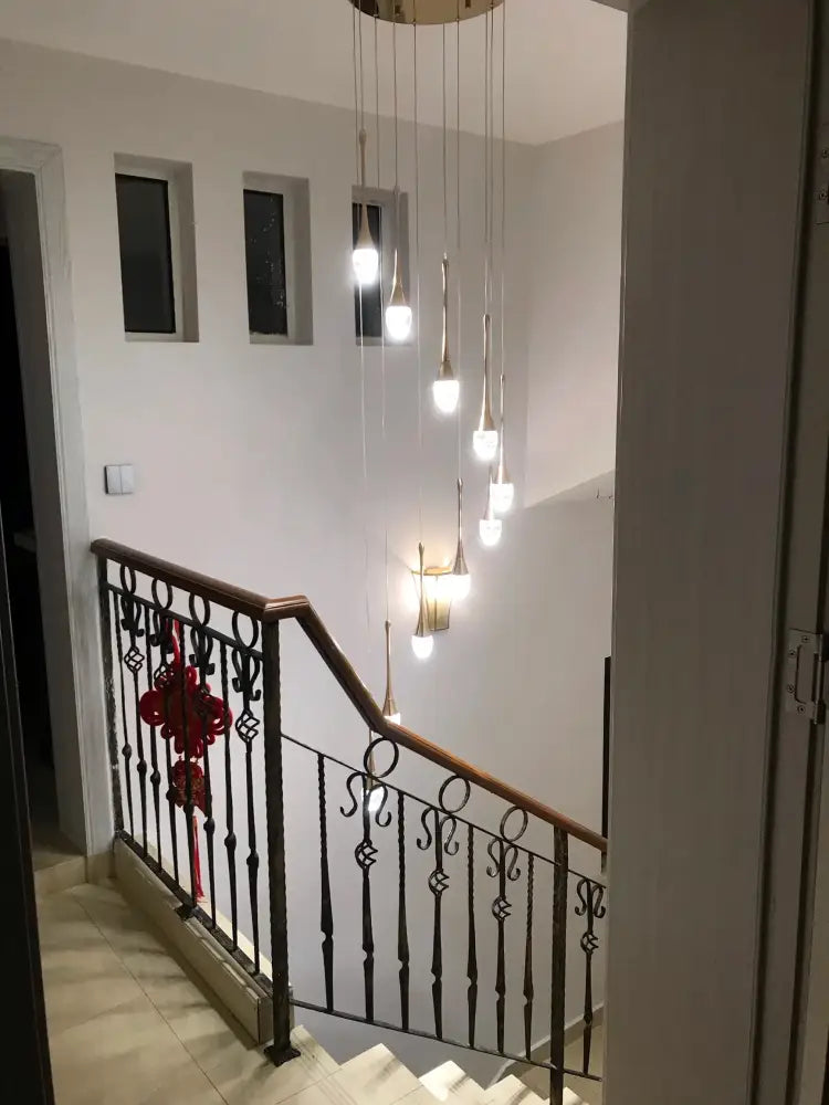 DecorBites™ Modern LED Crystal Chandelier for Home Decor