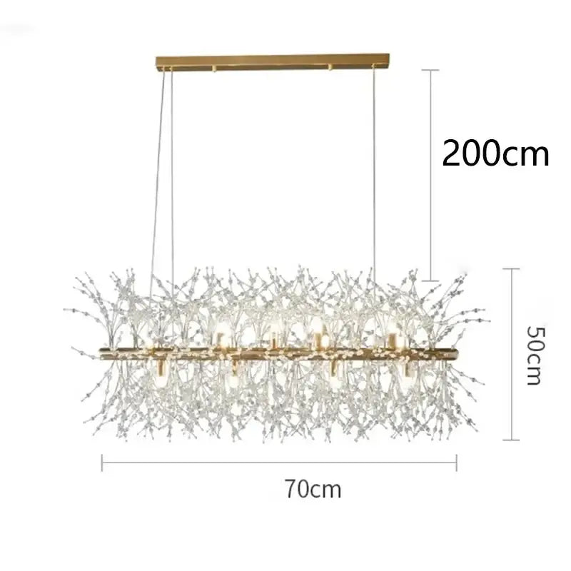 DecorBites™ Modern LED Pendant Chandelier for Home Decor
