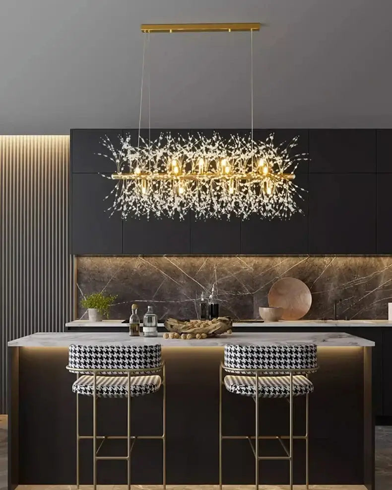 DecorBites™ Modern LED Pendant Chandelier for Home Decor