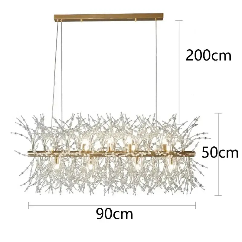 DecorBites™ Modern LED Pendant Chandelier for Home Decor