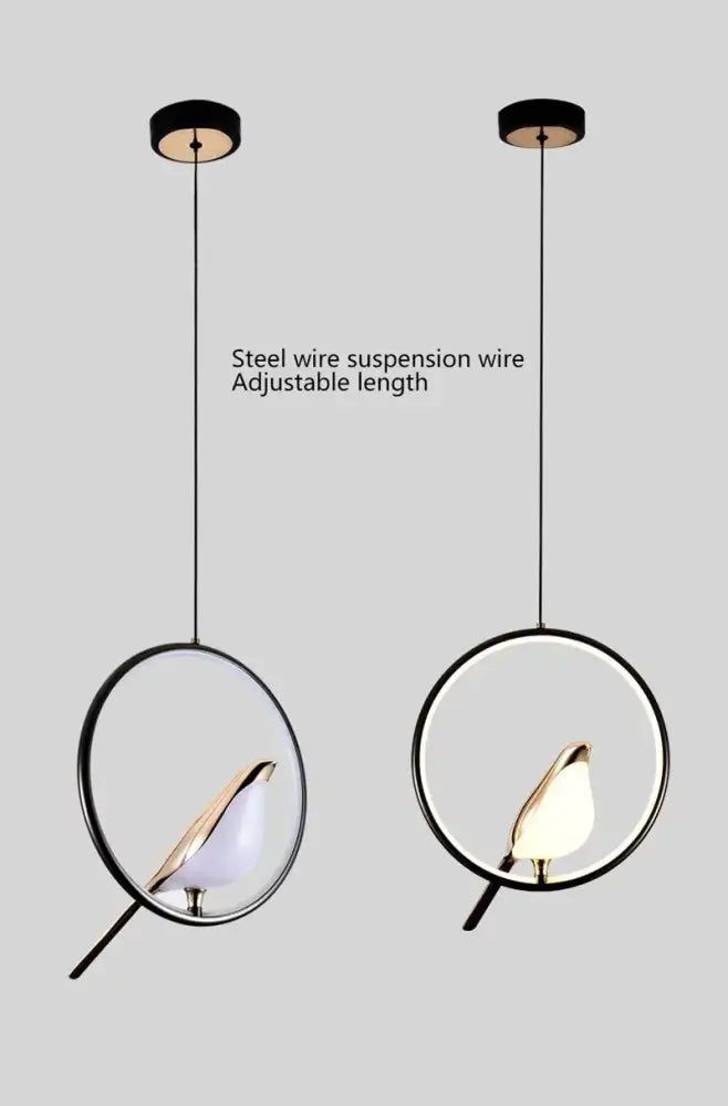 DecorBites™ مصابيح قلادة LED عصرية على شكل طائر العقعق