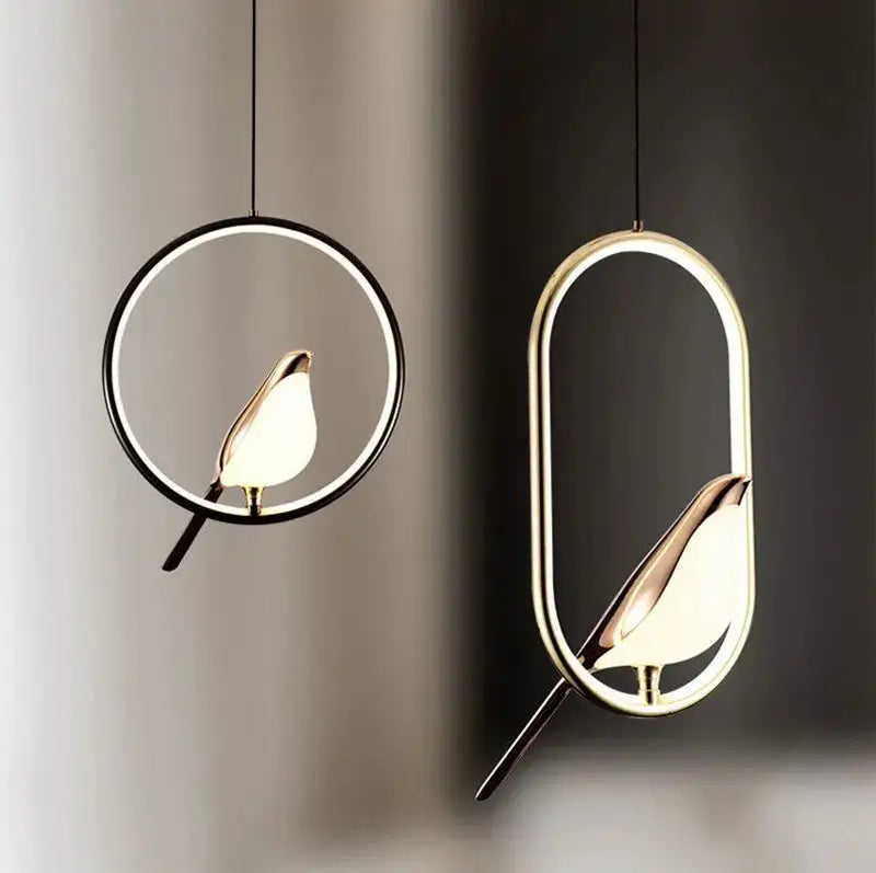 DecorBites™ مصابيح قلادة LED عصرية على شكل طائر العقعق