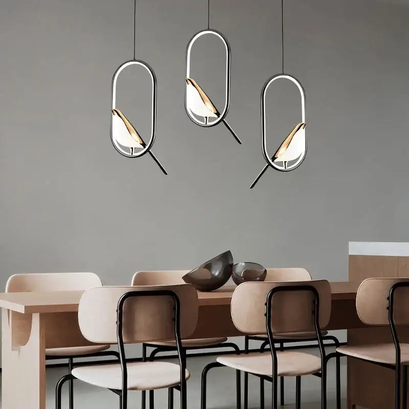 DecorBites™ مصابيح قلادة LED عصرية على شكل طائر العقعق